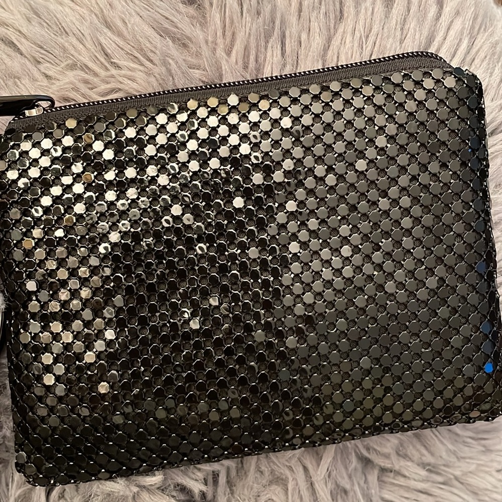 Black Clutch Wrist Purse
